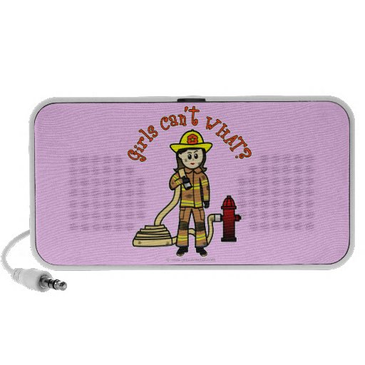 Firefighter Girl Travelling Speaker