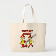 Firefighter Heroes Tshirts and Gifts Tote Bags