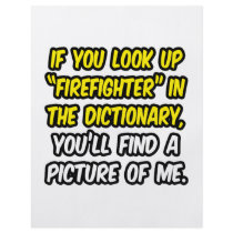 Firefighter In Dictionary...My Picture