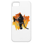Firefighter In Flames iPhone 5 Cases