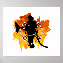 Firefighter IN Flames