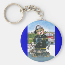 Firefighter Key Chain