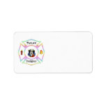 Firefighter Kids Address Labels