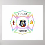 Firefighter Kids Print