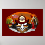 Firefighter Kilroy Poster