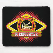 Firefighter Logo Mousepad