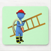 Firefighter Mousepad