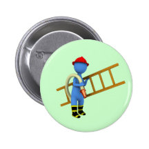 Firefighter Pinback Buttons