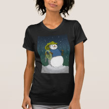 Firefighter Snowman Shirts