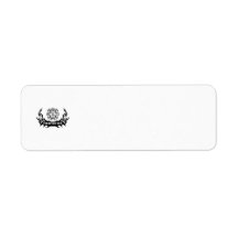 Firefighter Tattoo Custom Return Address Labels