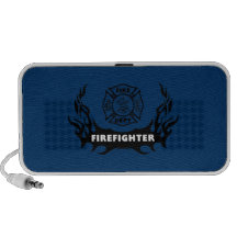 Firefighter Tattoo iPhone Speaker