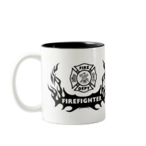 Firefighter Tattoo Mug
