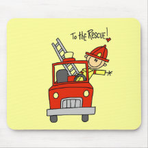 Firefighter to the Rescue T-shirts and Gifts Mousepad