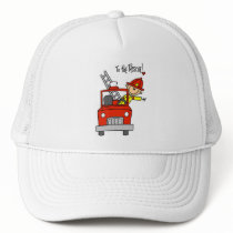 Firefighter To the Rescue Tshirts and Gifts Hat