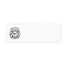 Firefighter Wives of Asheville Fire Dept Return Address Label
