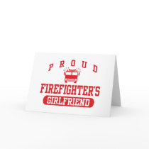 Firefighter's Girlfriend Card