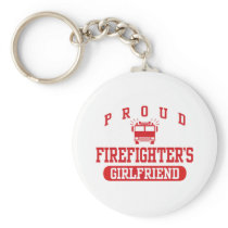 Firefighter's Girlfriend Key Chain