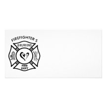 Firefighter's Girlfriend Photo Cards
