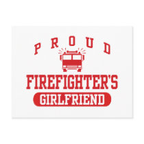 Firefighter's Girlfriend Post Cards