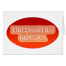 Firefighter's Grandpa Cards