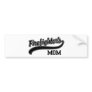 Firefighter's m bumper sticker