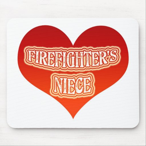 Firefighter's Niece Mouse Pad