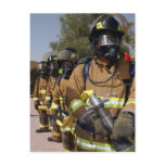 Firefighters Post Card