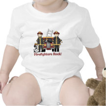 Firefighters Rock T Shirt