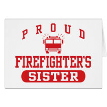 Firefighter's Sister Card