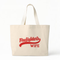 Firefighter's Wife Tote Bags