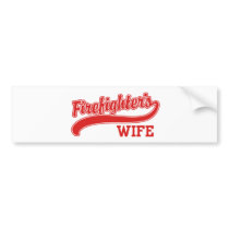 Firefighter's Wife Bumper Sticker