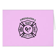 Firefighters Wife Cards