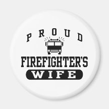 Firefighter's Wife Magnets