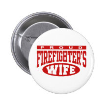 Firefighter's Wife Pinback Buttons