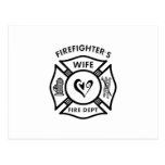 Firefighters Wife Postcards