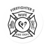 Firefighter's Wife Sticker