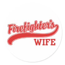 Firefighter's Wife Stickers