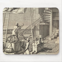Firefighting Machinery, from a book on Firefightin Mouse Pad