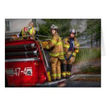 Firefighting - Only you can prevent fires Card