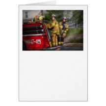 Firefighting - Only you can prevent fires Greeting Cards