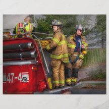 Firefighting - Only you can prevent fires Full Color Flyer