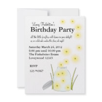 Fireflies Flying Invite