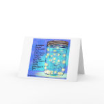 Fireflies in Jar Blank Greeting Card ©2011