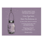 Fireflies & Mason Jar Wedding Invitations