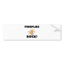 Fireflies Rock Bumper Stickers