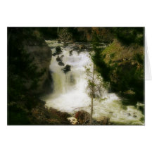 Firehole Falls Blank Note Cards