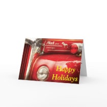 Fireman - An old fire truck Cards