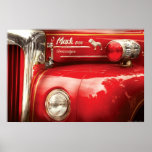 Fireman - An old fire truck posters
