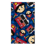 Fireman and Fire Engine Bookmark business cards