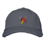 Fireman Embroidered Hat